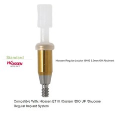 US Hiossen ET Overdenture Locator Abutment Compatible Mini/standard Implants
