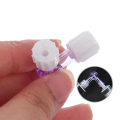 Brand New 10/30/50pcs Plastic Two Way Stop Cock For Clinical Luer Locks Adapter