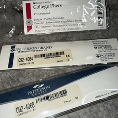 LOT Dental Picks And Pliers Hygiene Instruments Dentistry Tools