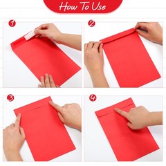 Fuutreo 500 Counts 5 Colors 6 X 9 Inch Envelopes Self Adhesive Security Catalog