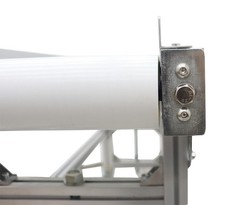 Electric 59×11.8in Food Grade PU Belt Conveyor 110V Speed&Height Adjustable 120W