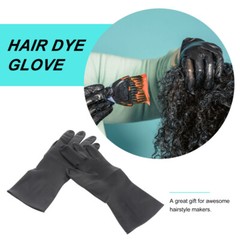 3 Pairs Hair Dye Gloves Reusable Gloves for Hair Beauty and Salon
