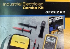 Fluke 87V/E2 Industrial Electrician Combo Kit True RMS Multimeter NEW IN BOX