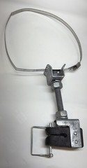 PERFECT VISION CMX-CG-SM Intermediate Locking Wire Rope Guide Stud 6″ + Hose Cla