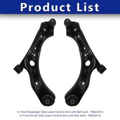 Front Lower Control Arm w/ Ball Joint for 2016-2022 Honda HR-V 2 Pcs
