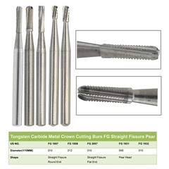 Wave Dental Carbide Burs FG 8 2 4 6 1/4 1/2 Round 330 557 556 245 Friction Grip