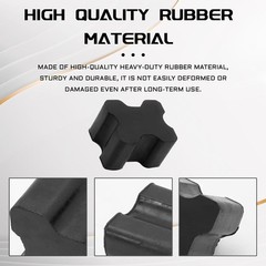 4PCS Car Coil Spring Spacers, Universal Rubber Lift Blocks Coil Spring Booster K
