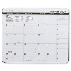 2026 & 2027 At-A-Glance 70-024G 2-Year Recycled Monthly Planner, 3-1/2 x 6-1/8″