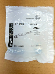 IFM E11504 FOUR POSITION CONNECTORS. 45VAC 70VDC FACTORY SEALED
