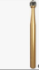 Alpen Instruments #9006 FG 30 Blade Round Finishing Carbide Bur 1 Pack of 5 Burs