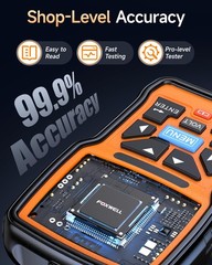 BT301 12V Car Battery Tester, Automotive Battery Analyzer Load Tester, Profes…