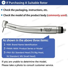 Dental Turbine Cartridge Replacement Air Rotor fit for NSK High Speed Handpiece