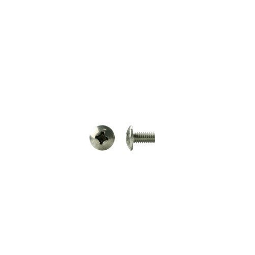 #5-40 x 1/4″ TRUSS HEAD PHILLIPS MACHINE SCREWS 18-8 STAINLESS STEEL SELECT QTY