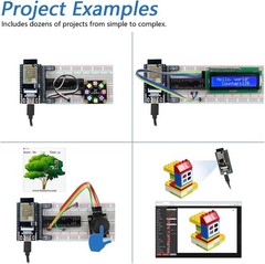 32-bit Microcontroller Starter Kit, 240MHz, Camera WiFi+BT