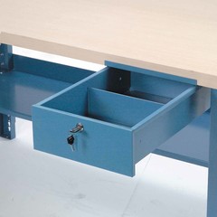 10-3/4″W x 18″D x 4-1/4″H Workbench Steel Drawer Blue