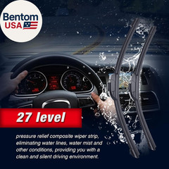 28″+15″ Windshield Wiper Blades Replacement for Nissan Sentra 2019 2018 2017 201