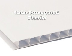 4mm Corrugated Plastic Sheets 18×24 24×36 24×48 36×36 Many Colors Coroplast Sign