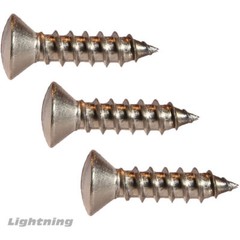Slotted Oval Head Sheet Metal Screw Stainless Steel #6 x 1″ Qty 250