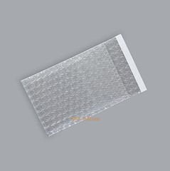 1000 PCS Small Bubble Bags 2.5″ x 3″ Inches_65 x 80+20mm Clear Packing Pouches
