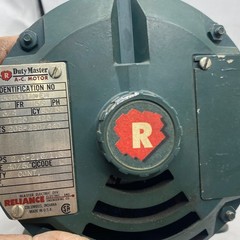 Reliance Duty Master P56E301N-EM AC Motor 3/4 HP 3 Phase 208-220/440V Type R ✅
