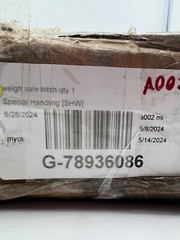 Weigh-Safe 9643462 Trailer Hitch 20000Lbs Gross Trailer Weight Tongue Weight