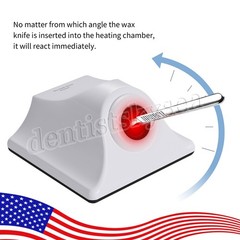 Dental Lab Wax Carving Knife Heater Versatile Teeth Wax Carving Tools No Flame