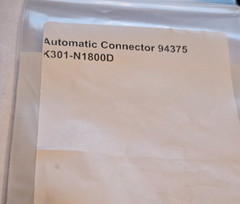 AUTOMATIC CONNECTOR 94375 K301-N1800D