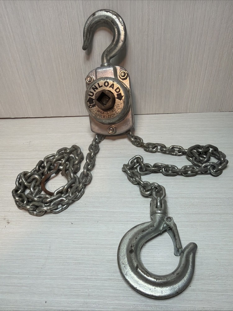 Columbus McKinnon CM Mini Chain Hoist 500lb Works