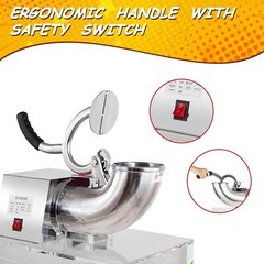 Commercial Premium Quality Ice Cub Shaved Ice Machine Ice Shaver Snow Cone Maker