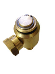 90° Swivel Hose Reel, Boom Swivel Brass 3/8 M x 3/8 F, 3000 PSI