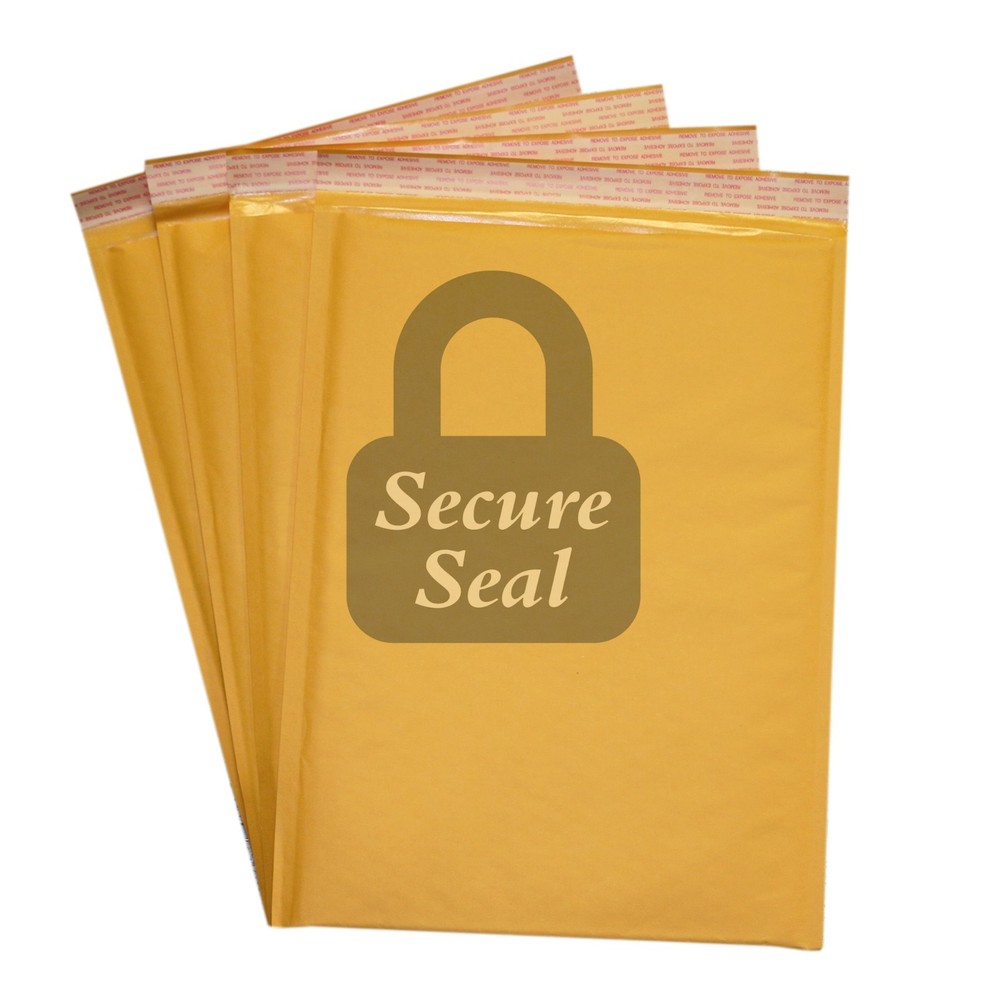 1000 #5 10.5×16 Kraft Bubble Mailers Self Seal Padded Envelopes 10.5″ x 16″