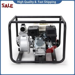 2 Inch Gas Powered Water Pump 6.5HP 4-Stroke Cast Iron Semi Trash Drainage Tool