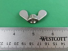 4 Pieces 5/16″ DIN315 316 Stainless Steel Wing Nut Thumb Screw Nut