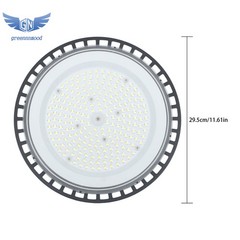 10Pack 150W UFO Led High Bay Light Factory Warehouse Commercial Shop Lights Plug