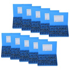 10 Sets Dental Prewelded Sgl Tube Roth.022 1st Molar with Bands Convertible CE