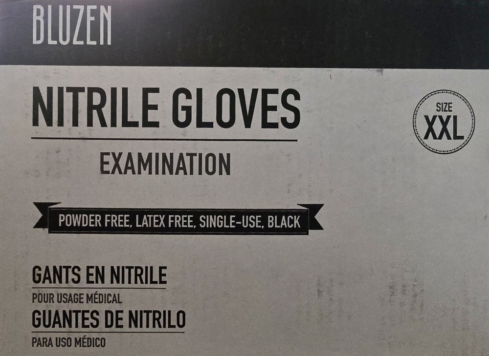 Bluzen Nitrile XXL Premium Examination Gloves ZPBN1290