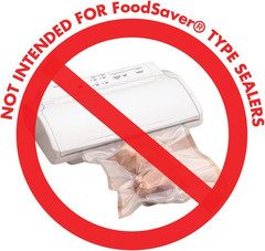 1000 BPA-Free Vacuum Pouches 10″x15″, 3 Mil, with Tear Notch