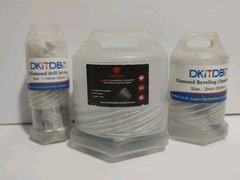 Lot Of 3 Diamond Beveling Chamfer Bits