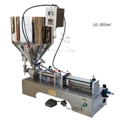 TECHTONGDA 30-300ml Stainless Steel Paste Liquid Heating Filling Machine