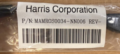 Harris Macom MAMR0S0034-NN006 Radio Speaker Adapter Cable 2 Pin ~ New in Package