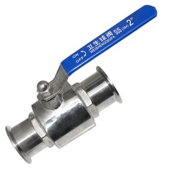 3/4″ 1″ 1-1/2“ 2″ Sanitary Ball Valve Tri Clamp Ferrule Stainless SS 316 Brew US