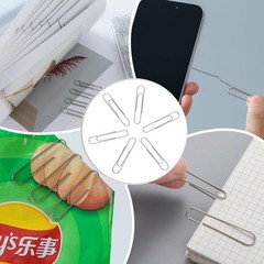 280 Pcs Large Paper Clips, 2 Inch Jumbo Paperclip, Stainless Steel Paper Clips L