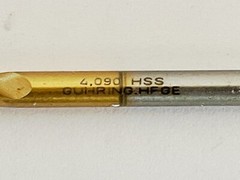 NEW Lot of 7 Guhring #20 130° TiN Jobber Drill Bit .1610 RH Long Parabolic 668