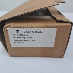 TE CONNECTIVITY 500w Ω100 RESISTOR electrical chassis mount BRACKET power bank