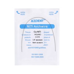 AZDENT Dental Orthodontic Super Elastic Arch Wires Copper Cu-NiTi ROUND
