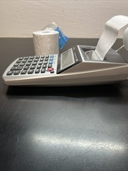 Canon Palm Printer P1 DH V 12 Digit Calculator and Paper Rolls D1
