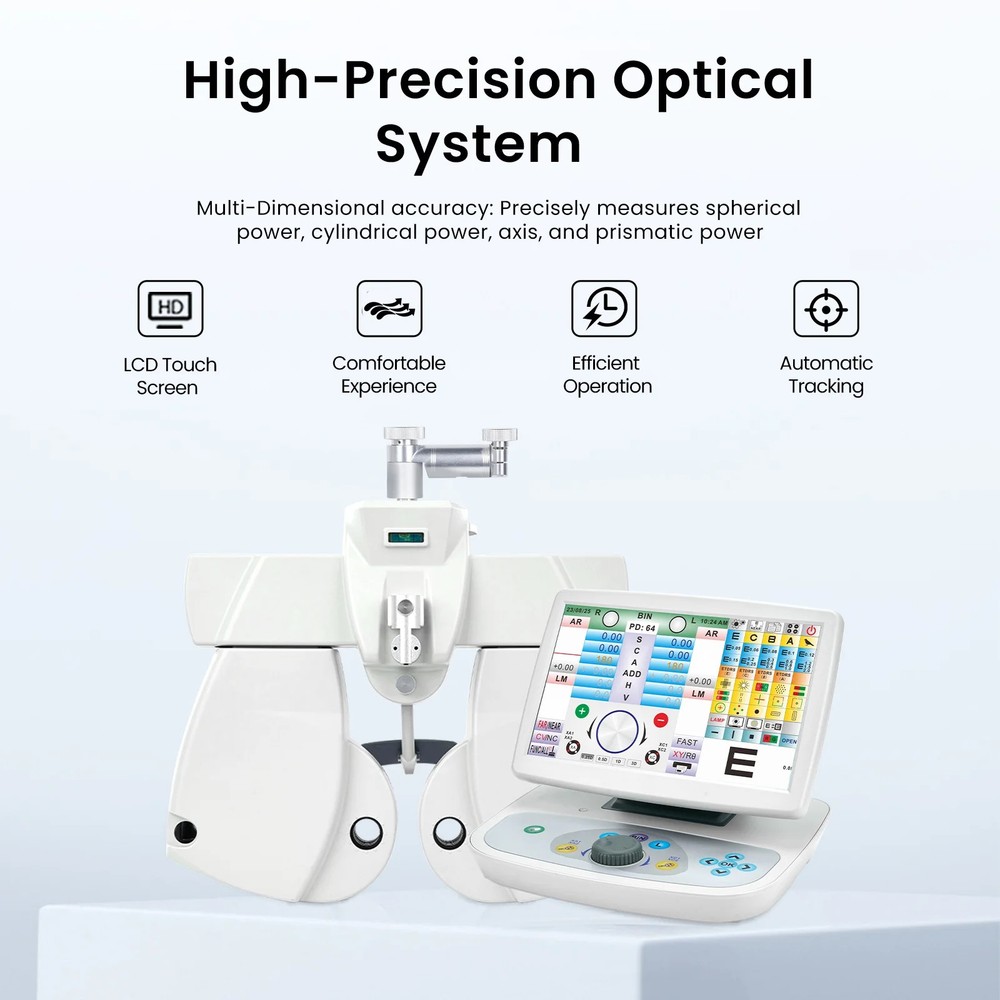 Optical Digital Automatic Phoropter CE Approved Auto Refractometer