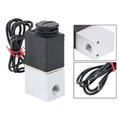 2X 1/4″ Fast Response Electric Air Water Solenoid Valve 12V DC Normally Closed