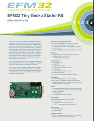 development board efm32 tiny gecko starter kit