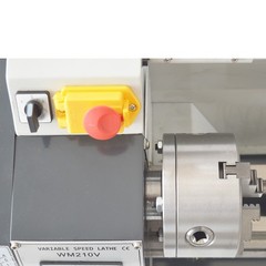 110V Precision Inch Thread Metal Lathe WM210V Variable Speed Lathe 8″*32″